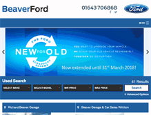 Tablet Screenshot of beaverford.co.uk
